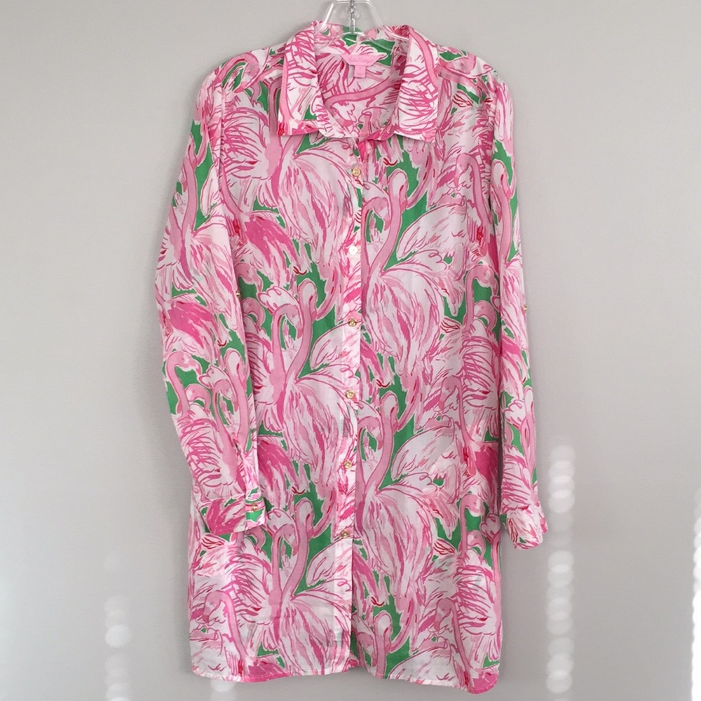 Lilly Pulitzer Jupiter Island cover up